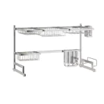 KỆ CHÉN ĐA NĂNG INOX 304 BGKC015