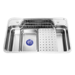 B-Gem - CPH - CHẬU BÁN NGUYỆT INOX 304 - CÔNG NGHỆ LINEN