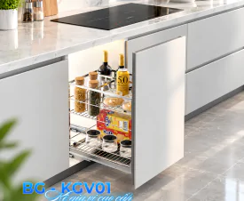 BG - KGV01 – BIẾN TỪNG CENTIMET TRONG TỦ BẾP THÀNH KHÔNG GIAN LƯU TRỮ ĐẮC GIÁ