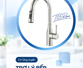 Vòi rửa bát B-Gem BG – T05Revo – Trợ lý bếp đa năng, linh hoạt cho mọi công việc