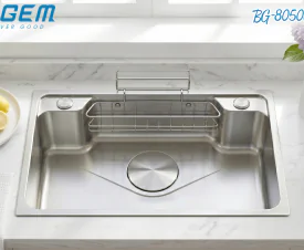 BG - 8050CRH – Chậu Rửa Inox Bề Mặt Trơn Truyền Thống Nhưng Đầy Ưu Điểm Vượt Trội