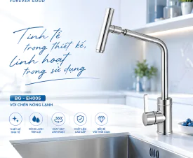 Vòi Chén Nóng Lạnh BG - EH005: Tinh Tế Trong Thiết Kế, Linh Hoạt Trong Sử Dụng