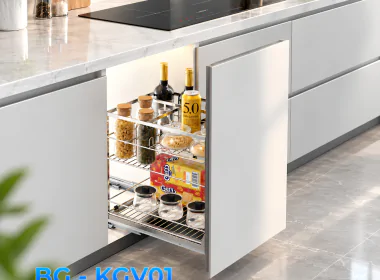 BG - KGV01 – BIẾN TỪNG CENTIMET TRONG TỦ BẾP THÀNH KHÔNG GIAN LƯU TRỮ ĐẮC GIÁ