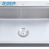 B-Gem - HB - CHẬU HẠ BẬC 1 HỘC INOX 304 DÀY 3.5MM