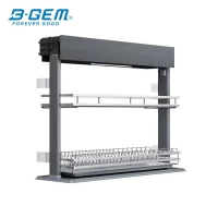KỆ BÁT ĐĨA NÂNG HẠ ĐIỆN LÊN XUỐNG CẢM ỨNG THÔNG MINH BGKCVIP01