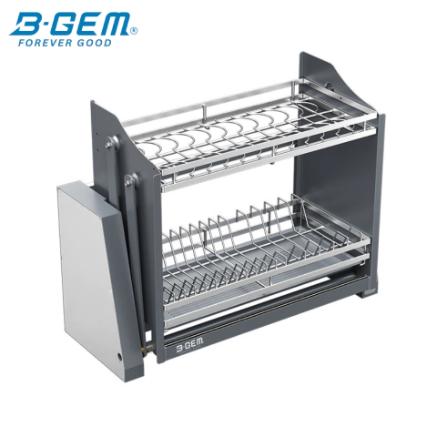 KỆ BÁT ĐĨA NÂNG HẠ ĐIỆN CẢM ỨNG THÔNG MINH - NAN DẸT BGKCVIP02