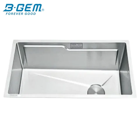 B-Gem - 7840AT - CHẬU 1 HỘC INOX 304 ÂM MẶT ĐÁ