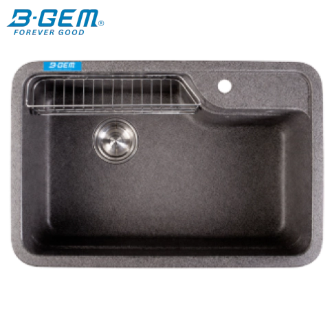 B-Gem EG8150NKS - CHẬU RỬA BÁN NGUYỆT GRANITE 