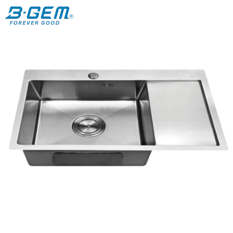 B-Gem - T - CHẬU 1 HỘC CÁNH INOX 304