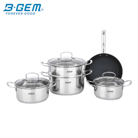 B-Gem - 888 NEW - BỘ NỒI 08 MÓN