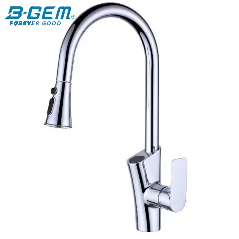 B-Gem - N008KT - VÒI CHÉN NÓNG LẠNH DÂY RÚT CAO CẤP
