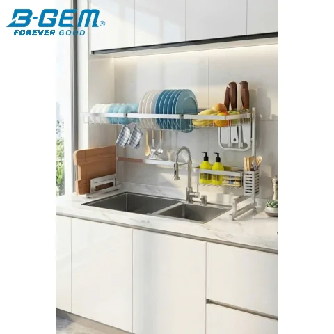 KỆ CHÉN ĐA NĂNG INOX 304 BGKC015
