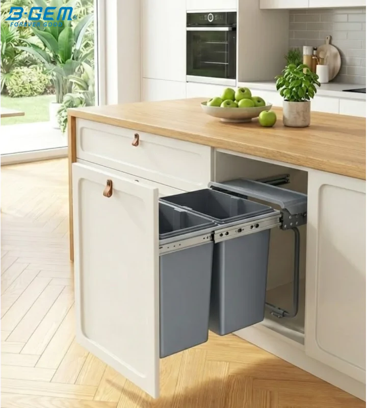 THÙNG RÁC ĐÔI ÂM TỦ GIẢM CHẤN  BGTR02