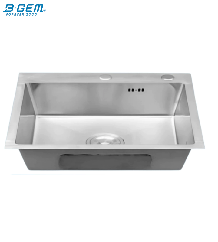 B-Gem - R_1H - CHẬU 1 HỘC INOX 304
