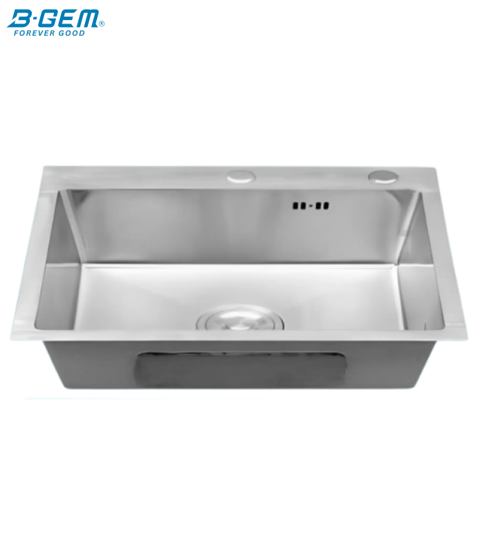 B-Gem - R_1H - CHẬU 1 HỘC INOX 304