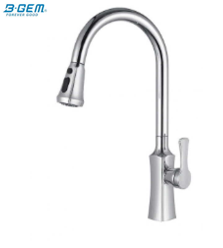 B-Gem - V02K - VÒI CHÉN NÓNG LẠNH DÂY RÚT CAO CẤP